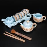 青釉老屋茶具 茶具艺术汇