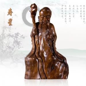 《寿星》根雕艺术品