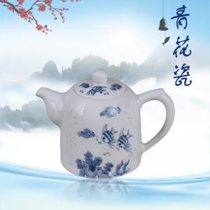 8头手绘玲珑茶具 茶...